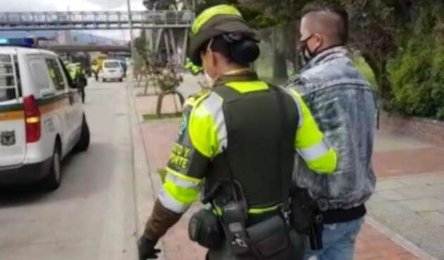 Detenido por violar cuarentena en Bogotá y portar documentos falsos