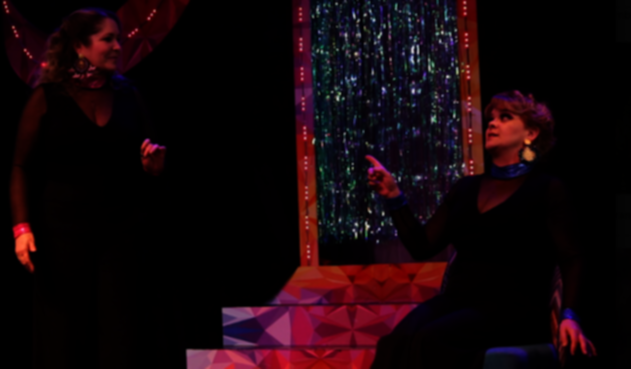 Actrices del musical 'caliente caliente'