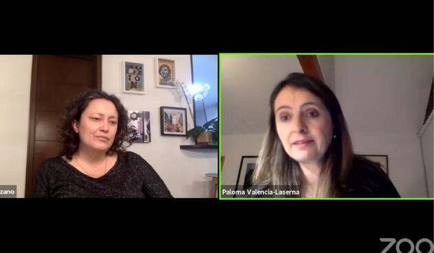 Angélica Lozano y Paloma Valencia Angélica Lozano y Paloma Valencia