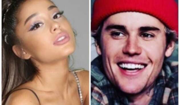 Ariana Grande y Justin Bieber