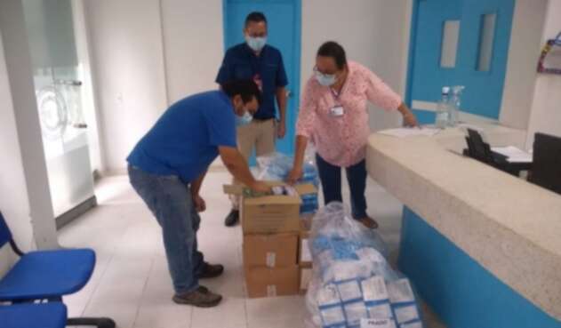 Los hospitales de Coyaima, Planadas, Dolores, Saldaña, Alpujarra, Ortega, Prado y Ataco han recibido elementos de protección