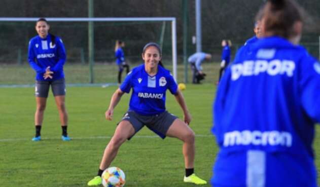 Carolina Arbeláez, jugadora del R.C. Deportivo de La Coruña