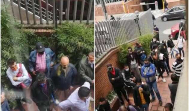 Denuncian aglomeración en Teusaquillo para reclamar medicamentos