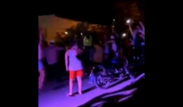 Fiesta en la calle