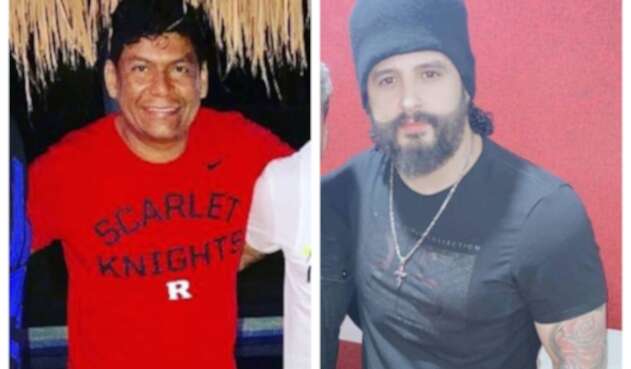 Alex Manga y Nelson Velásquez