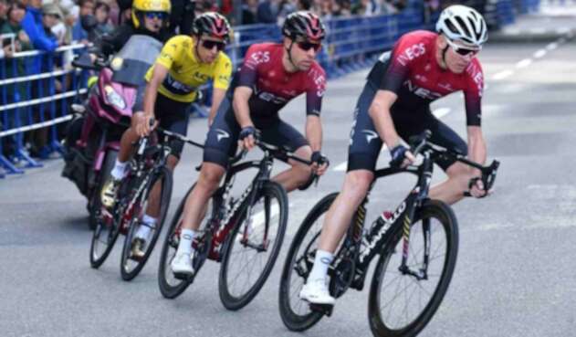 Froome y Egan Bernal