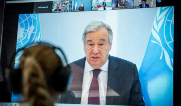 Antonio Guterres, secretario general de la ONU