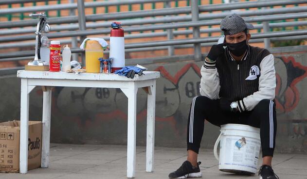 Vendedores ambulantes - Cuarentena en Colombia