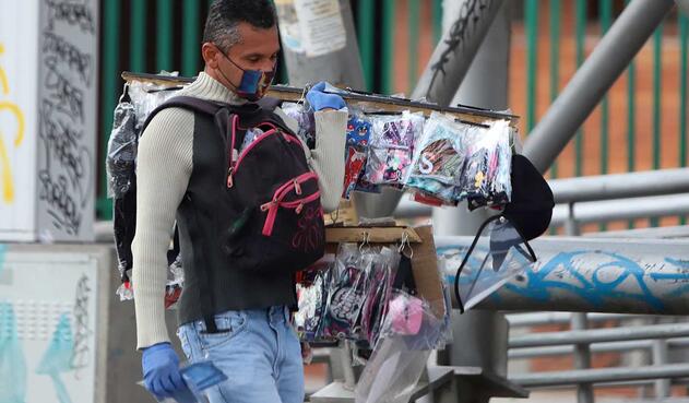 Vendedores ambulantes - Cuarentena en Colombia