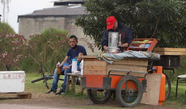 Vendedores ambulantes - Cuarentena en Colombia