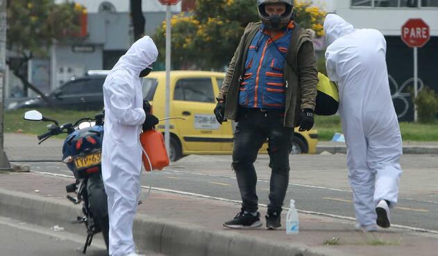 Vendedores ambulantes - Cuarentena en Colombia