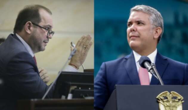 Lidio García e Iván Duque Lidio García e Iván Duque
