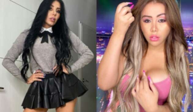 Marcela Reyes y Yina Calderón