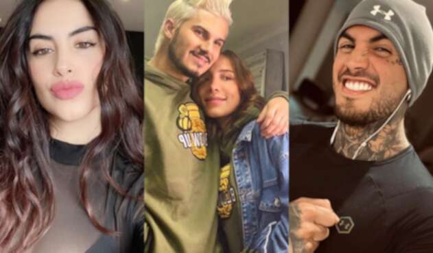 Mateo Carvajal y Jessica Cediel