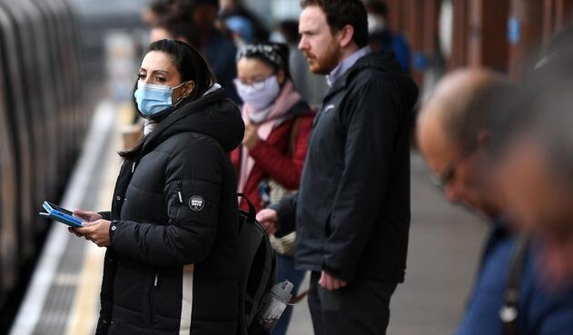 Coronavirus en Londres / metro de Londres