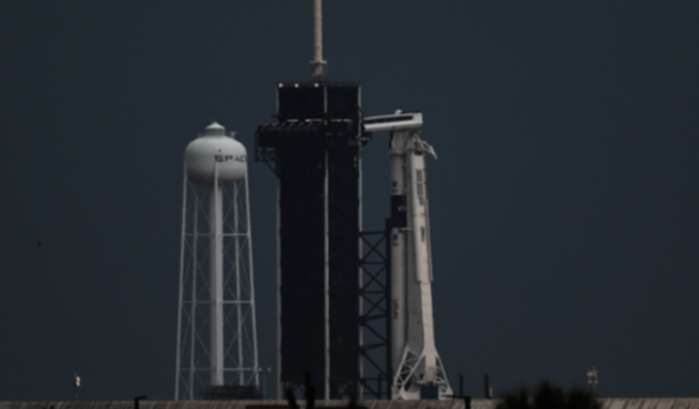 Cohete de SpaceX en la NASA