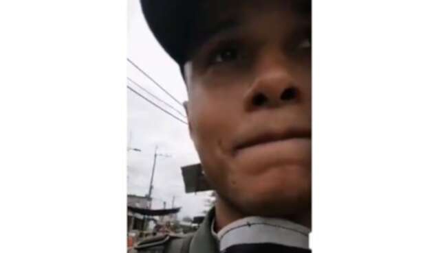 Patrullero de la Policía conmueve las redes
