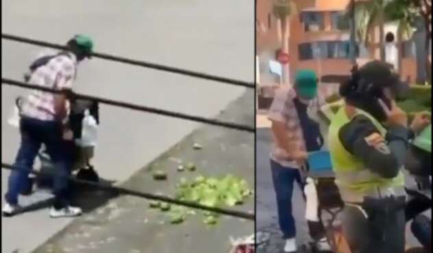 Vendedor de aguacates le ponen multa
