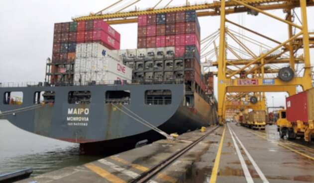 Maypo Monrovia, barco de bandera liberiana que transportará los aguacates a China.