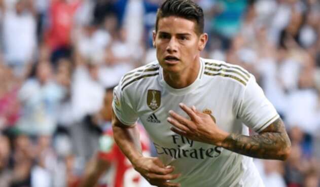 James Rodríguez en Real Madrid