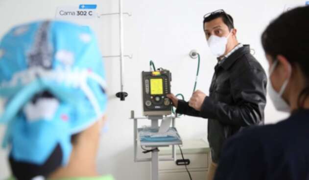 Nuevos ventiladores mecánicos en hospitales de Bogotá