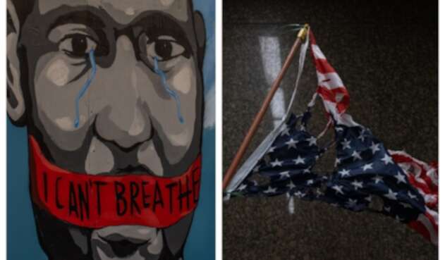 Muerte de George Floyd desencadenó en protestas en Estados Unidos Muerte de George Floyd desencadenó en violentas protestas en Estados Unidos