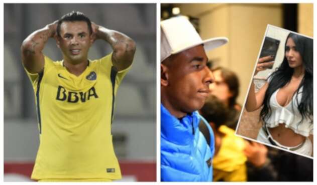 Edwin Cardona y Sebastián Villa