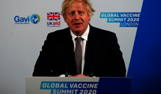 Primer ministro británico, Boris Johnson