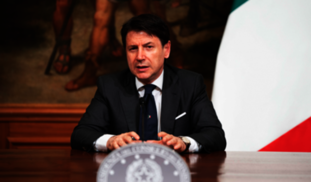 Giuseppe Conte, primer ministro de Italia