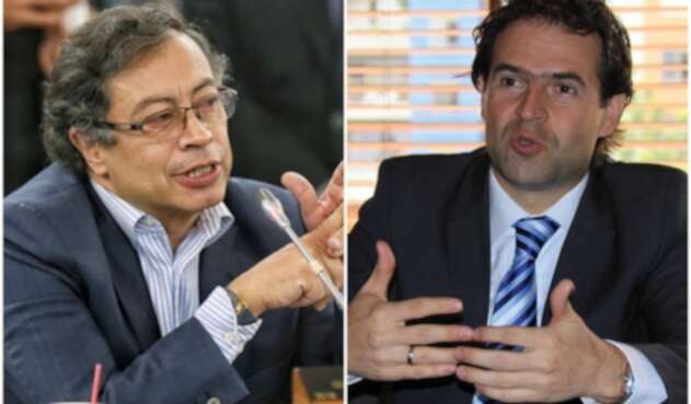 Gustavo Petro y Federico Gutiérrez