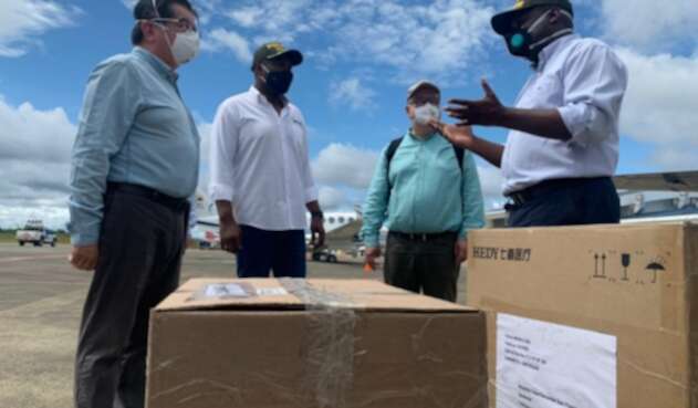 Ministro de Salud en su visita a Chocó