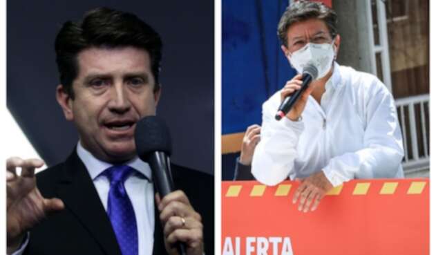 Diego Molano y Claudia López