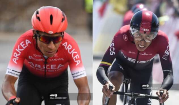 Nairo Quintana, Egan Bernal