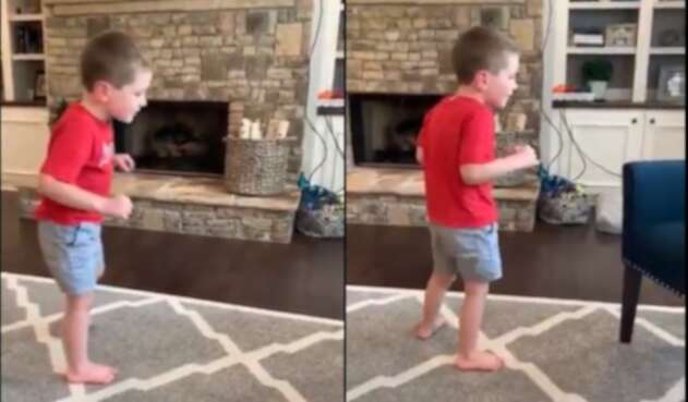 Niño con enfermedad degenerativa logra caminar