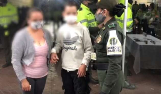 Niño en chiquiteca