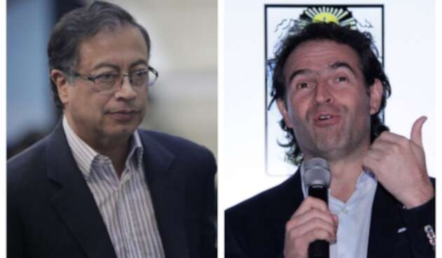 Gustavo Petro y Federico Gutiérrez