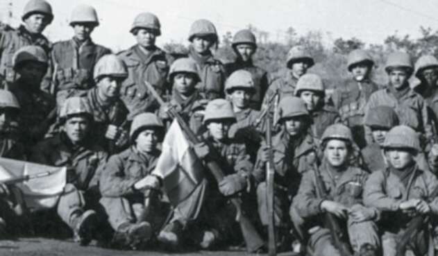 Veteranos de la guerra en Corea