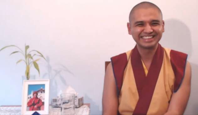 El monje budista Guen Kelsang Sangton propone la meditación