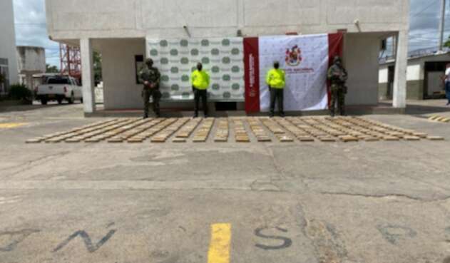 La incautación se produjo gracias a la operación ODIN de la Policía, el Ejercito y la Fiscalía