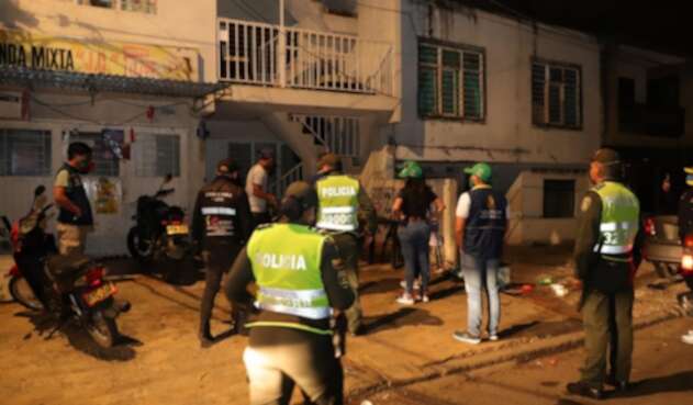 Policía intervino varias fiestas en Cali