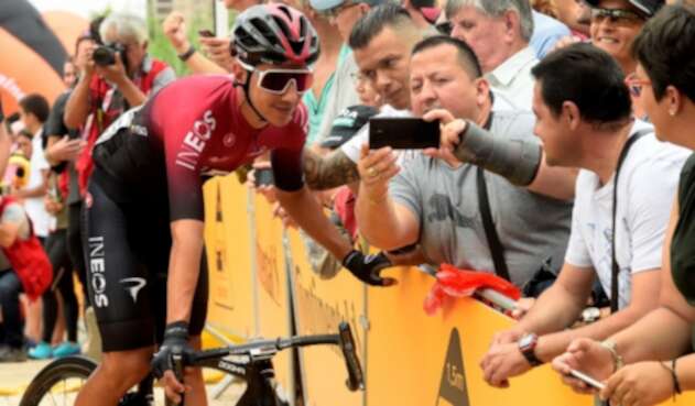Sebastián Henao, ciclista colombiano del Team Ineos
