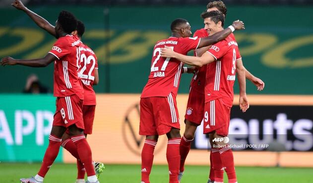 Bayern Munich 2020 - campeón de la Copa Alemana