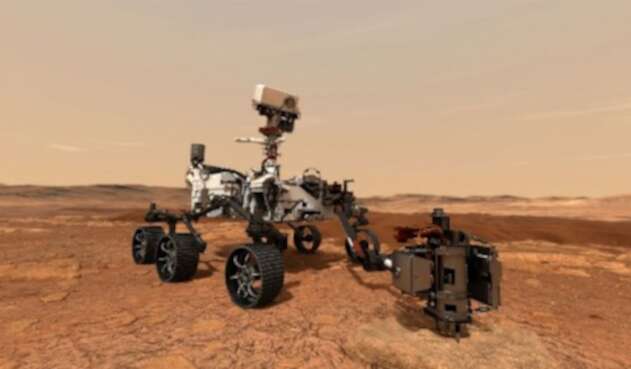 robot perseverance marte