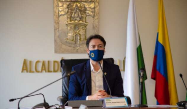 El alcalde de Medellín, Daniel Quintero