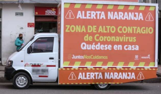 Coronavirus en Bogotá / cuarentena en Bogotá