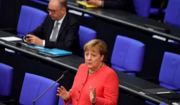 Angela Merkel frente a la Unión Europea