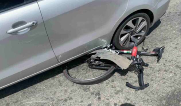 Accidente ciclista