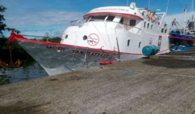 Roban barco hospital en Buenaventura Roban barco hospital en Buenaventura