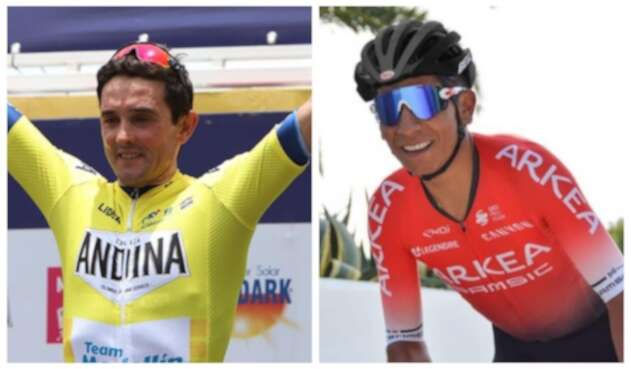 Óscar Sevilla y Nairo Quintana
