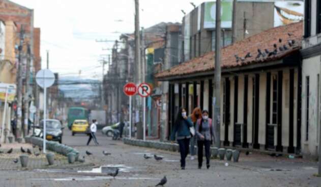 Cuarentena en Bogotá por localidades
